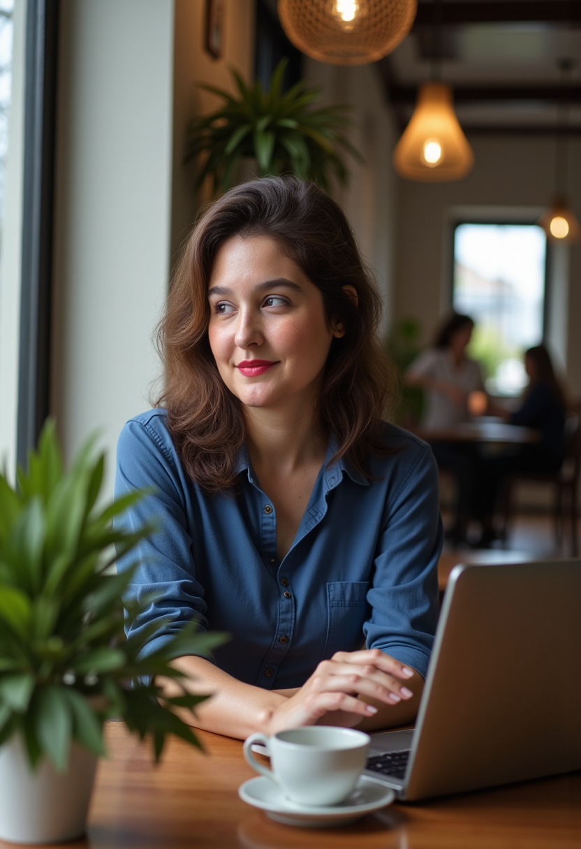 Moyra, fundadora da Moyra Finanças